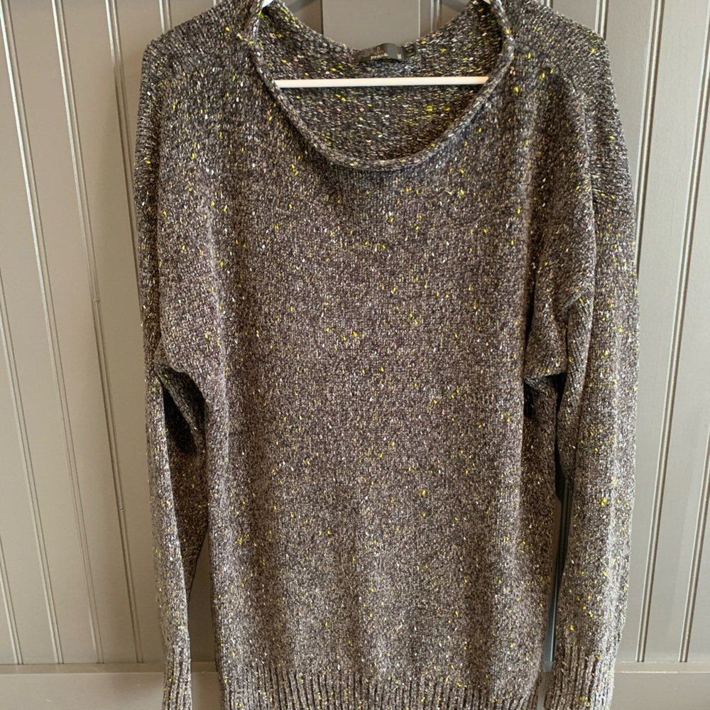 Prana Cypris Magnet Gray Chenille Soft Women’s M Sweater Cabincore Cardigan EUC